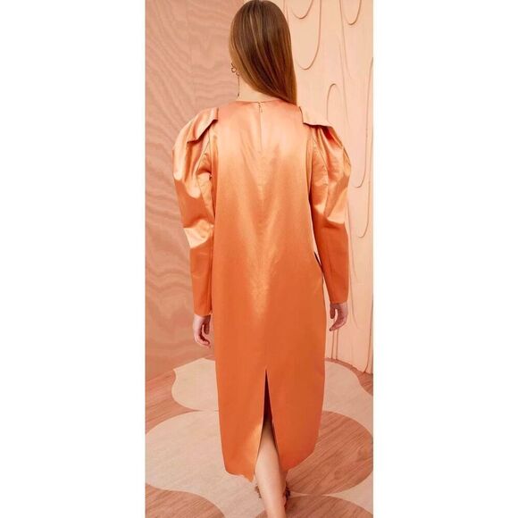 Ulla Johnson Silvana Dress in Copper NWT Size 0 - Picture 3 of 11